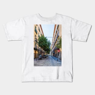 Amnesty street in Madrid Kids T-Shirt